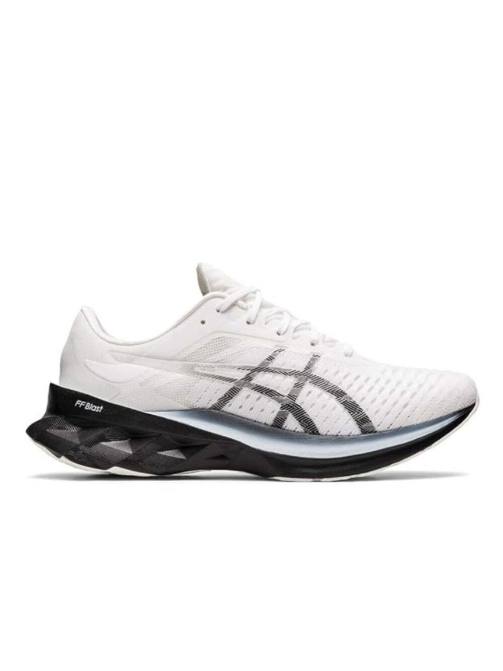 ASICS Men's Novablast White Black Running Shoes Size 11.5